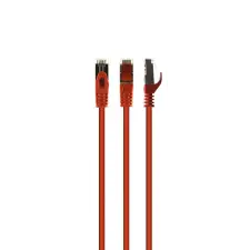  Gembird CAT6A S-FTP Patch Cable 0,5m Red kábel és adapter