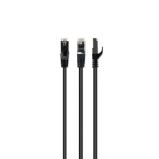 Gembird CAT6A S-FTP Patch Cable 1m Black kábel és adapter
