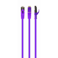 Gembird CAT6A S-FTP Patch Cable 3m Purple kábel és adapter