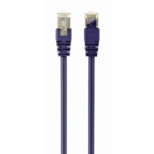 Gembird CAT6A S-FTP Patch Cable 5m Purple kábel és adapter