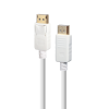 Gembird CC-DP2-6-W DisplayPort - DisplayPort Kábel 1.8m - Fehér (CC-DP2-6-W)