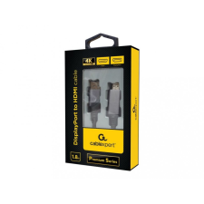 Gembird CC-DP-HDMI-4K-6 DisplayPort- HDMI kábel 1.8m kábel és adapter