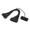 Gembird CC-PSU24-01 Dual 24-pin internal PC power extension cable 0,3m Black (CC-PSU24-01)