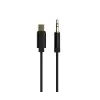 Gembird cca-cm3.5m-1.5m usb type-c to stereo 3.5 mm aux cable 1,5m black