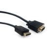 Gembird CCP-DPM-VGAM-6 DisplayPort to VGA adapter cable 1,8m Black