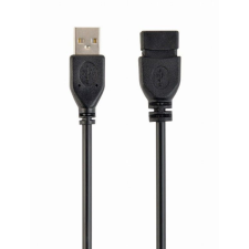 Gembird CCP-USB2-AMAF-15C USB 2.0 extension cable 4,5m Black kábel és adapter