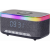 Gembird DAC-SPKBT-QC15-BK Digital alarm clock with speaker wireless charging function Black/Grey (DAC-SPKBT-QC15-BK)