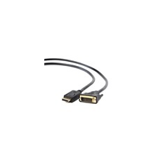 Gembird Displayport (M) - &gt; DVI-D (24+1) átalakító kábel, 1,8m kábel és adapter