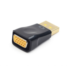 Gembird DisplayPort to VGA M/F adapter Black kábel és adapter