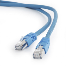 Gembird FTP CAT6A patch kábel 0.25m kék (PP6A-LSZHCU-B-0.25M) (PP6A-LSZHCU-B-0.25M) kábel és adapter