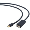 Gembird Gembird CC-MDP-HDMI-6 Mini DisplayPort - HDMI (apa - apa) kábel 1.8m - Fekete