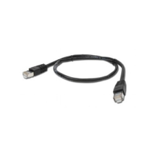 Gembird Gembird RJ45 CAT6 FTP M/M adatkábel 1m fekete kábel és adapter