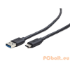 Gembird Gembird USB 3.0 M - USB Type-C M Adatkábel 1.8m Fekete
