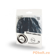 Gembird Gembird Velcro VT-210X12 Tépőzáras kábelkötegelő 210MM - Fekete kábel és adapter