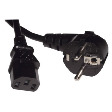 Gembird Hálózati tápkábel 3m Black kábel és adapter