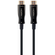Gembird HDMI 2.0 Összekötő Fekete 80m CCBP-HDMI-AOC-80M-02 kábel és adapter