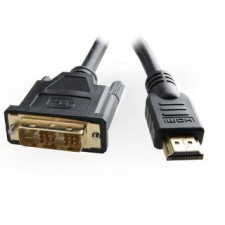 Gembird HDMI / DVI apa-apa kábel aranyozott csatlakozóval  7.5m  bulk audió/videó kellék, kábel és adapter