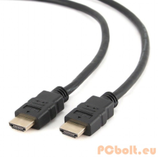 Gembird HDMI High Speed male-male cable 1m Black kábel és adapter