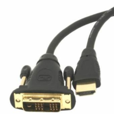 Gembird HDMI to DVI-D (Single Link) (18+1) cable 3m Black kábel és adapter
