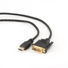 Gembird HDMI to DVI-D (Single Link) (18+1) cable 3m Black (CC-HDMI-DVI-10) kábel és adapter