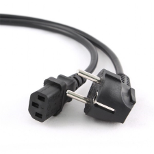 GEMBIRD kábel Hálózati Tápkábel 3m, Schuko - C13 kábel és adapter
