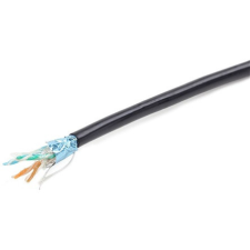  Gembird kültéri CAT5e FTP adatkábel 305m AWG24, gel fekete kábel és adapter
