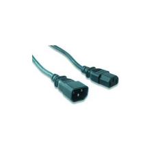 Gembird Monitor tápkábel hosszabbító 5m Black (PC-189-VDE-5M) kábel és adapter
