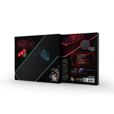 Gembird MP-GAMELED-L Gaming with LED light effect Large Egérpad egérpad