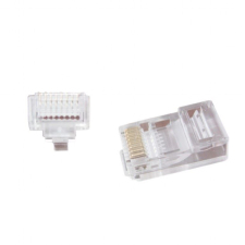 Gembird RJ45 CAT5e UTP csatlakozó dugó 8P8C 100db (LC-PTU-01/100) kábel és adapter