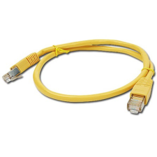 Gembird rj45 cat5e utp m / m adatkábel 0.5m sárga pp12-0.5m/y kábel és adapter