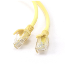 Gembird rj45 cat6 utp m / m adatkábel 2m sárga pp6u-2m/y kábel és adapter