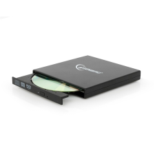 Gembird Slim DVD-Writer Black BOX cd és dvd meghajtó