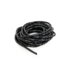 Gembird spirál kábelvédő 12mm, 10m (CM-WR1210-01) kábel és adapter