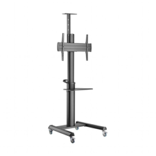 Gembird TVS-70T-02 kerekes TV állvány 37"-70" fekete tv állvány és fali konzol