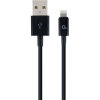 Gembird - USB-A 2.0 -> Lightning M/M adatkábel 1m fekete - CC-USB2P-AMLM-1M