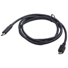 Gembird USB C -> USB micro B M / M adatkábel fekete kábel és adapter