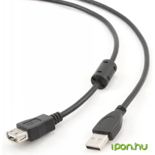 Gembird USB Hosszabbító Fekete 4.5m CCF-USB2-AMAF-15 kábel és adapter