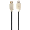Gembird USB Lightning Töltő/adatkábel Fekete 1m CC-USB2R-AMLM-1M