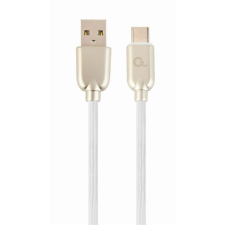 Gembird USB Type-C - USB-A adat- és töltőkábel 2m fehér (CC-USB2R-AMCM-2M-W) (CC-USB2R-AMCM-2M-W) mobiltelefon kellék
