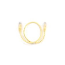 Gembird UTP CAT5e patch kábel 0,5 m (sárga) kábel és adapter