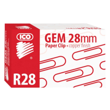  Gemkapocs ICO R28 28mm réz gemkapocs, tűzőkapocs