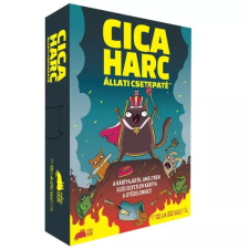 GÉMKER-GÉMKLUB Cicaharc - Állati csetepaté kártyajáték (EXP10008) kártyajáték