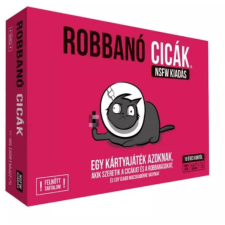 GÉMKER-GÉMKLUB Robbanó cicák: NSFW kiadás partijáték (EXP10007) társasjáték