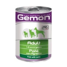 Gemon Adult Pate Konzerv Bárány – 12×400 g kutyaeledel