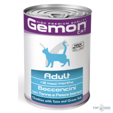 Gemon Cat 415gr Steril Tonhal-Óceáni hal macskaeledel