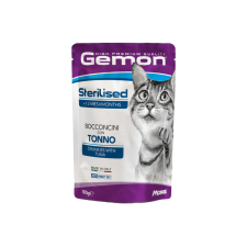 Gemon Cat Chunkies Sterilised (Tonhal) - 100 g macskaeledel