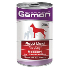 Gemon Dog Adult Maxi konzerv Marha 12x1250g kutyaeledel