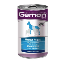  Gemon Dog Adult Maxi konzerv Tonhal – 24×1250 g kutyaeledel