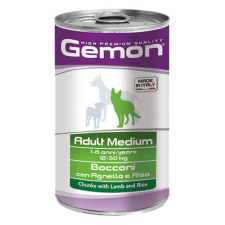 Gemon Dog Adult Medium konzerv Bárány – 24×1250 g kutyaeledel