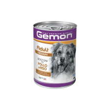 Gemon Dog Can Medium Adult Kutyakonzerv (Csirke és Rizs) – 415 g kutyaeledel